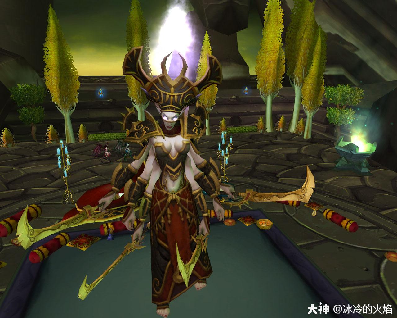 燃烧王座深处,存在着一群最狂热堕落的破坏魔——破坏魔女巫会,她们