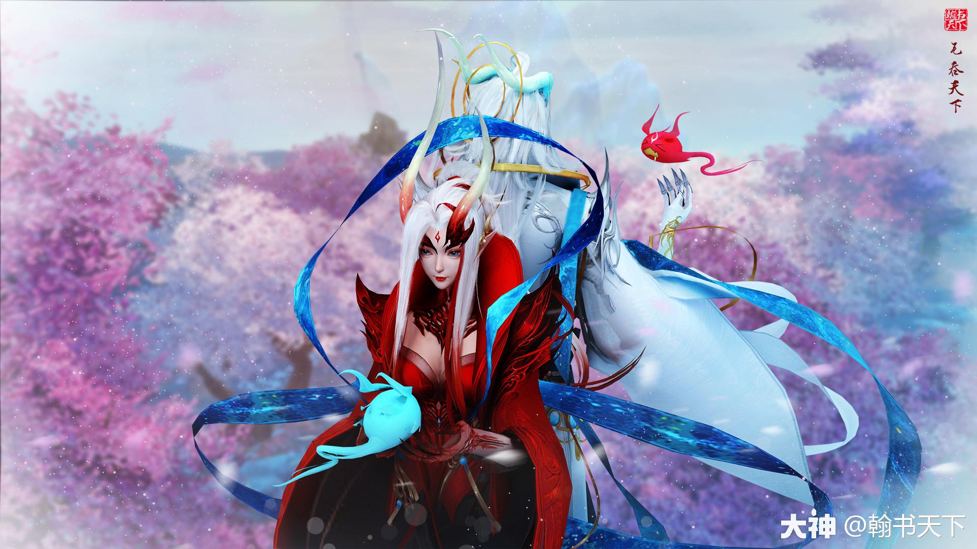 翰书天下:#天下3[超话]##天下3同人##翰书天下壁纸库# 5月月历无字版