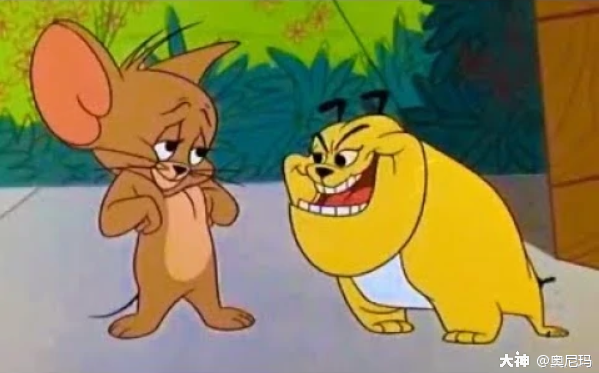 奥尼玛:看过猫和老鼠的小伙伴们一定知道动画里还有一只黄色的狗