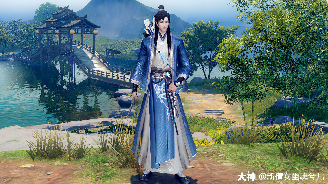 新倩女幽魂 你们都在书斋看蒲松龄 我.