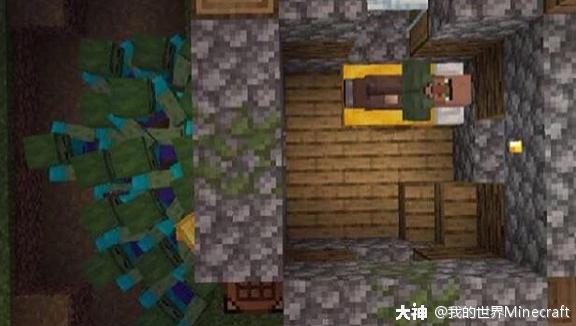 第二天就要考试了 躺在床上没有复习的我 图片来自玩家投稿 来自网易大神我的世界圈子 我的世界minecraft