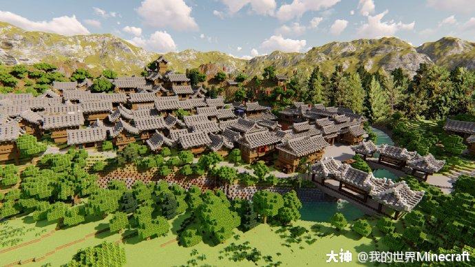 建筑征集比赛正式开始 家乡 承载着我们难忘的回忆 冒险家们的家乡又是什么样子的呢 来自网易大神我的世界圈子 我的世界minecraft