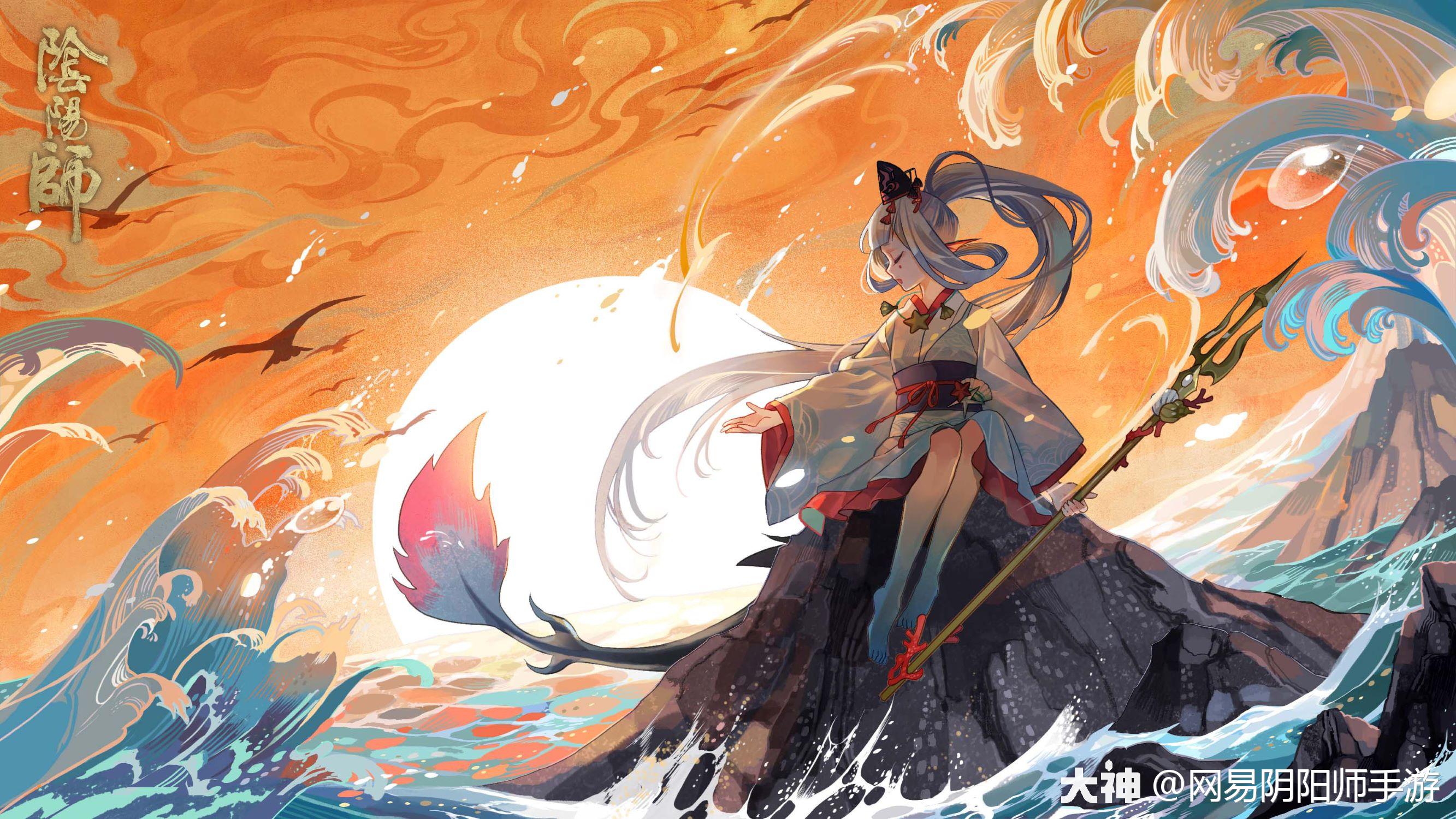 网易阴阳师手游:#阴阳师##阴阳师千姬# ☆千姬追忆绘卷展卷☆ 飘渺的