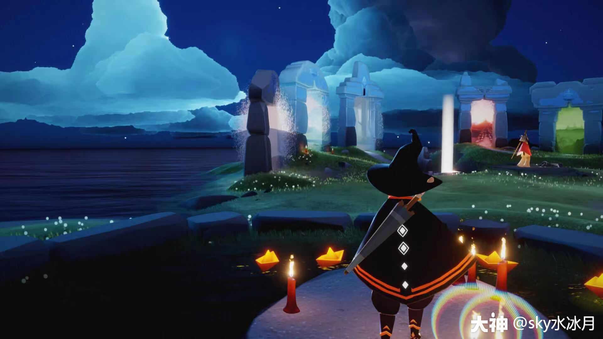 黑金斗篷带着吉他来啦