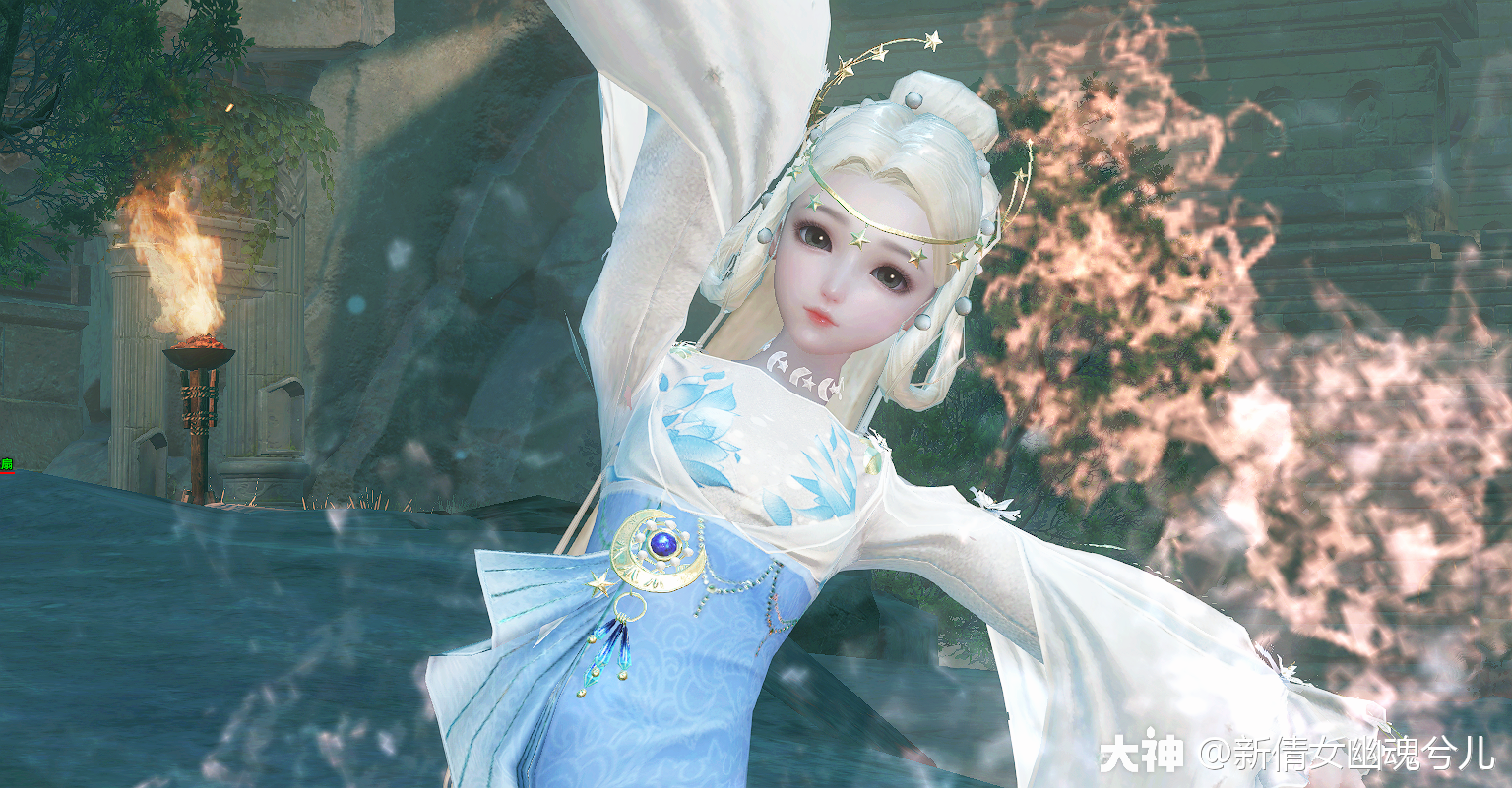 水袖甩起来,飞到天上去,只是,这地狱里的光是谁点燃的呢?