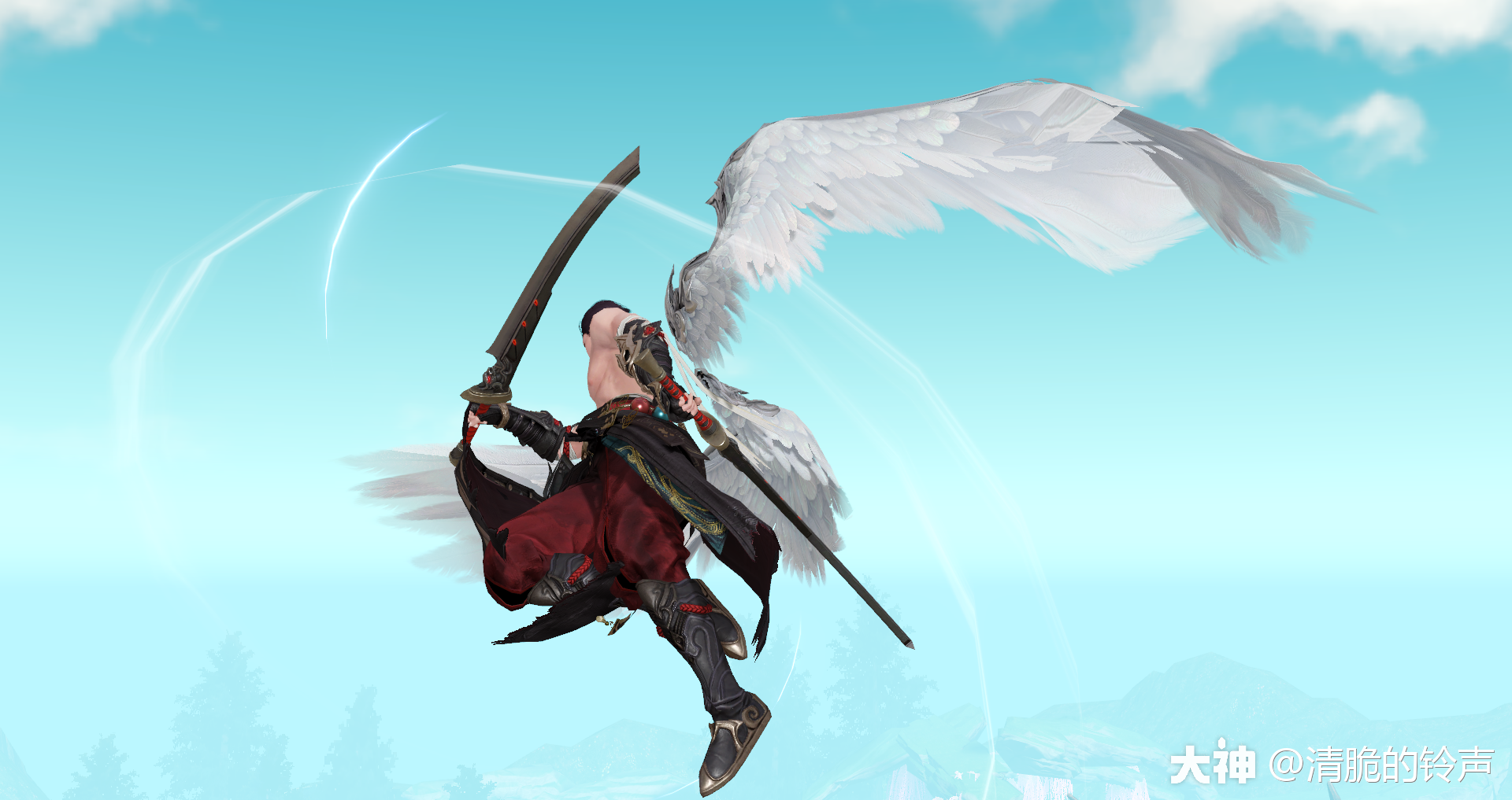 天谕手游#光刃的大飞行.