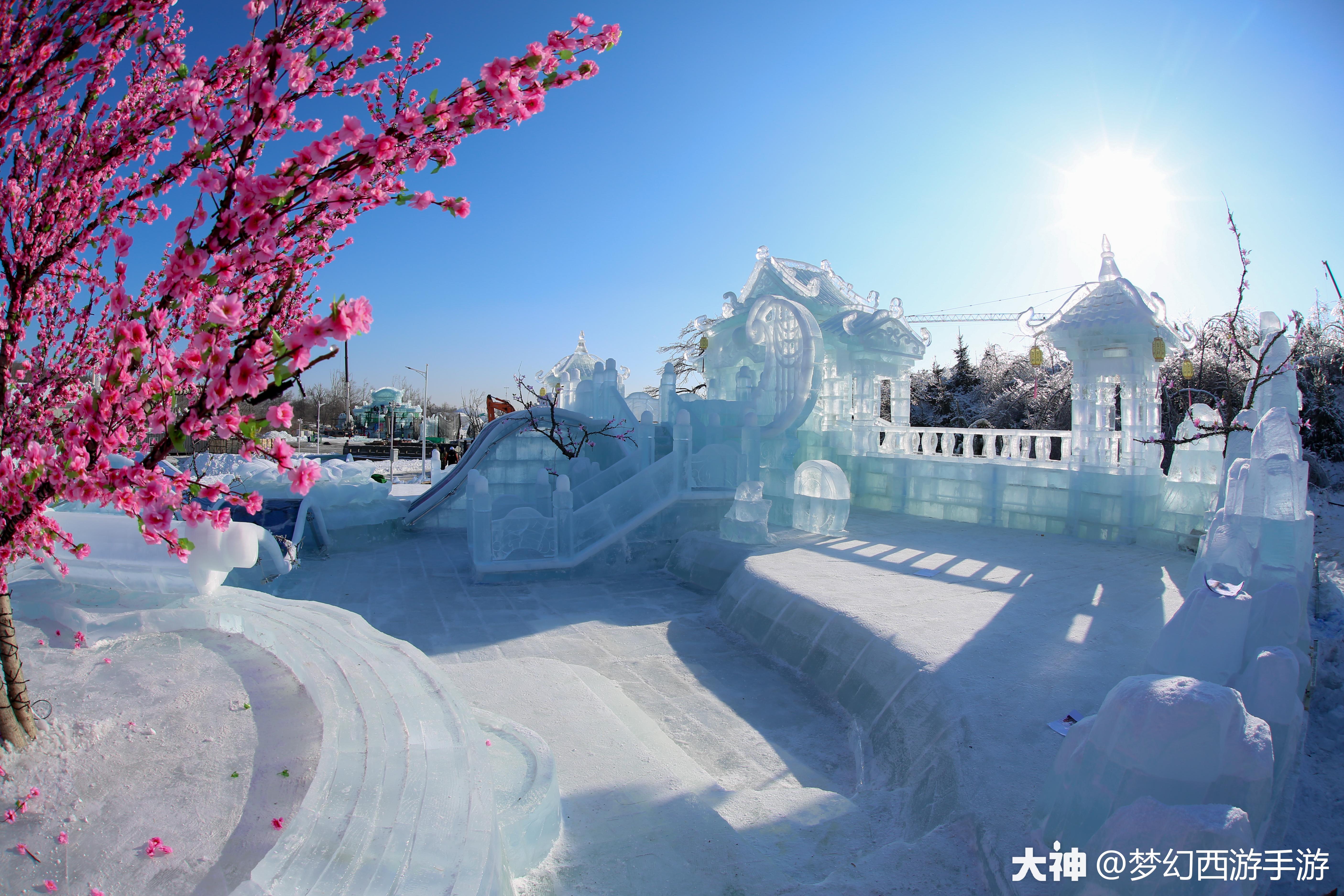 与"长春冰雪新世界"联袂打造的梦_来自网易大神梦幻西游手游圈子_梦幻