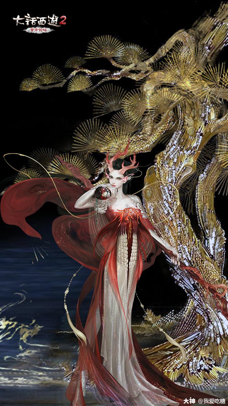 龙族手机壁纸 木兰行 来自网易大神圈子 我爱吃糖