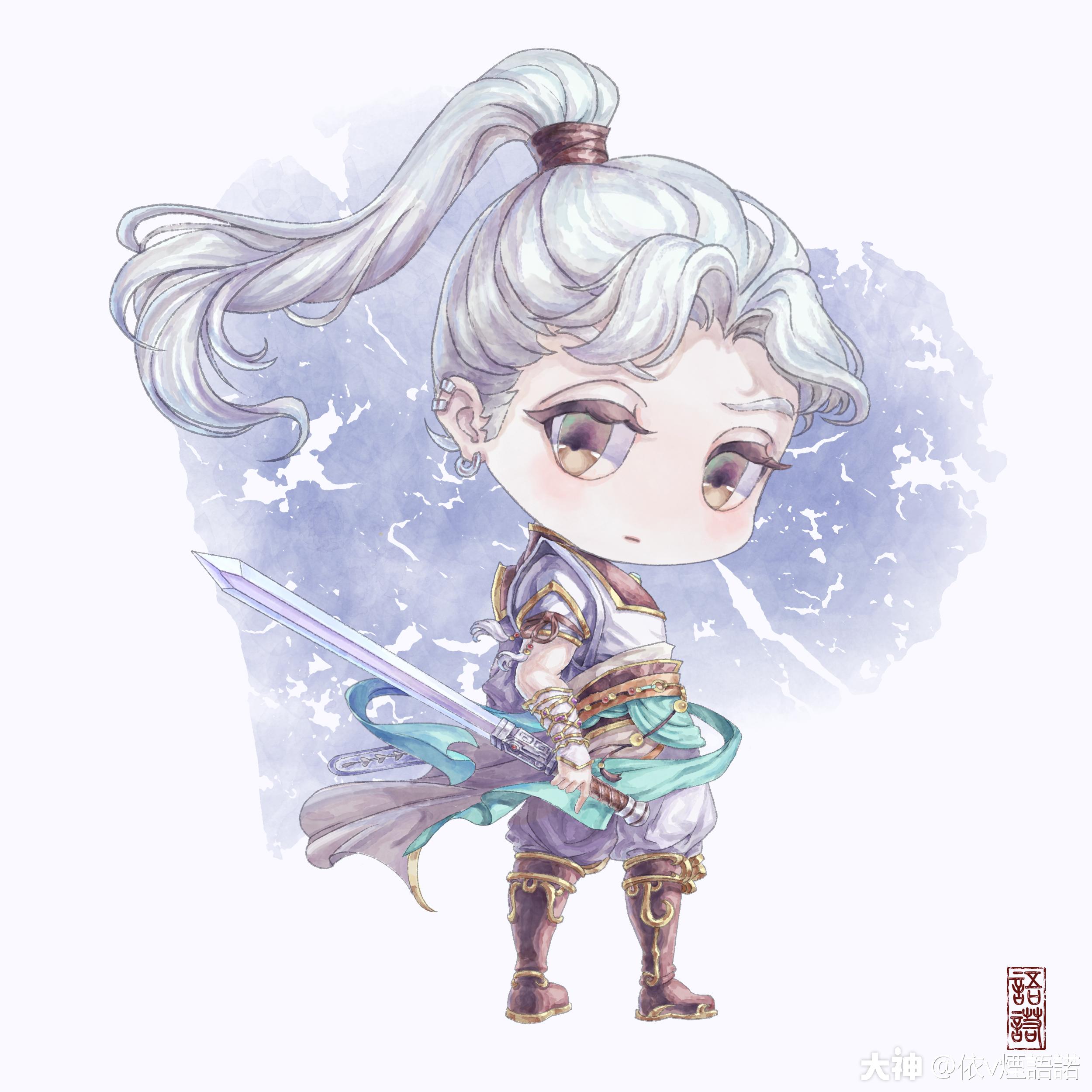 丹青&全种族头像_大话西游手游 | 大神