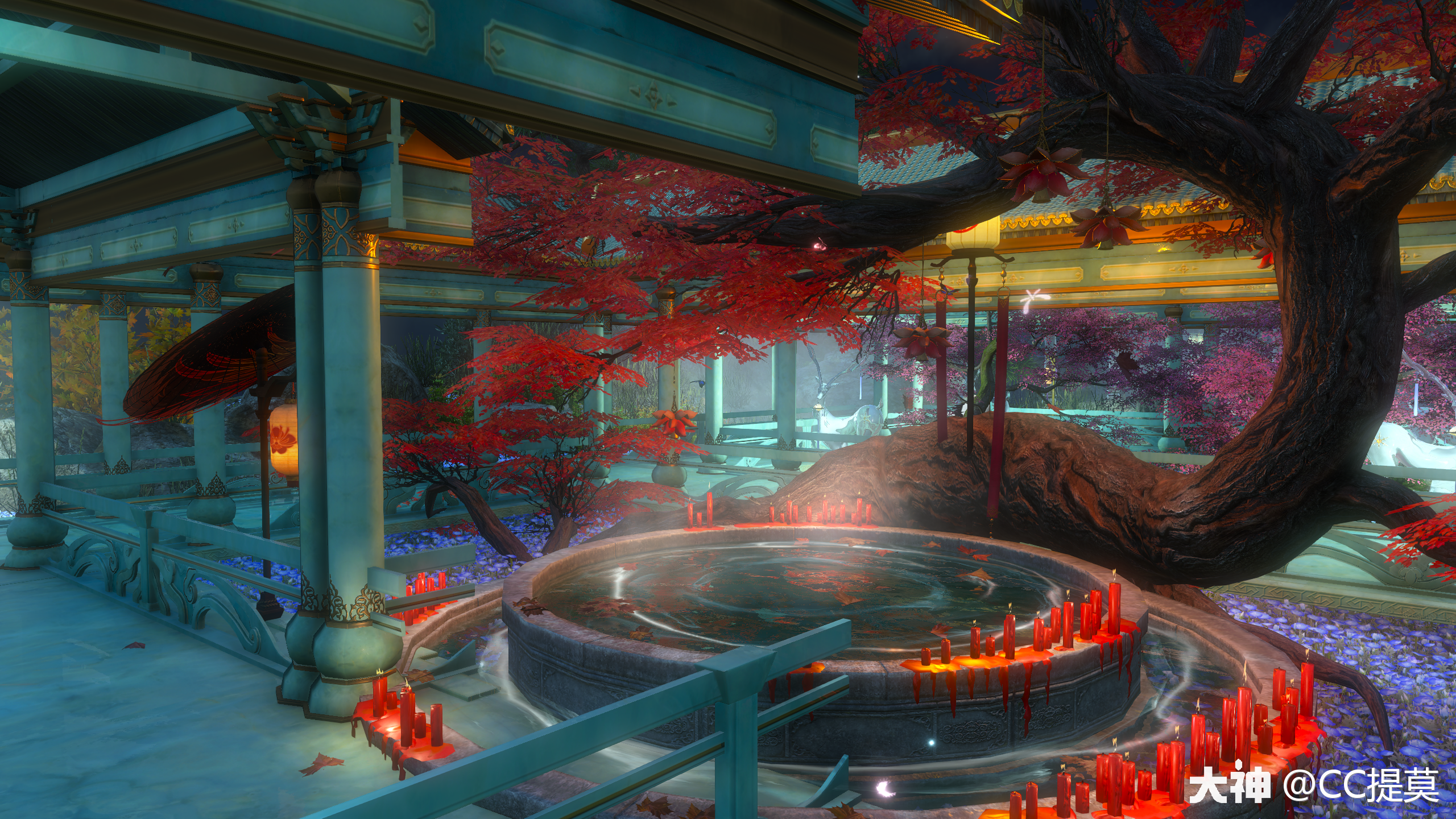 逆水寒# #逆水寒庄园.