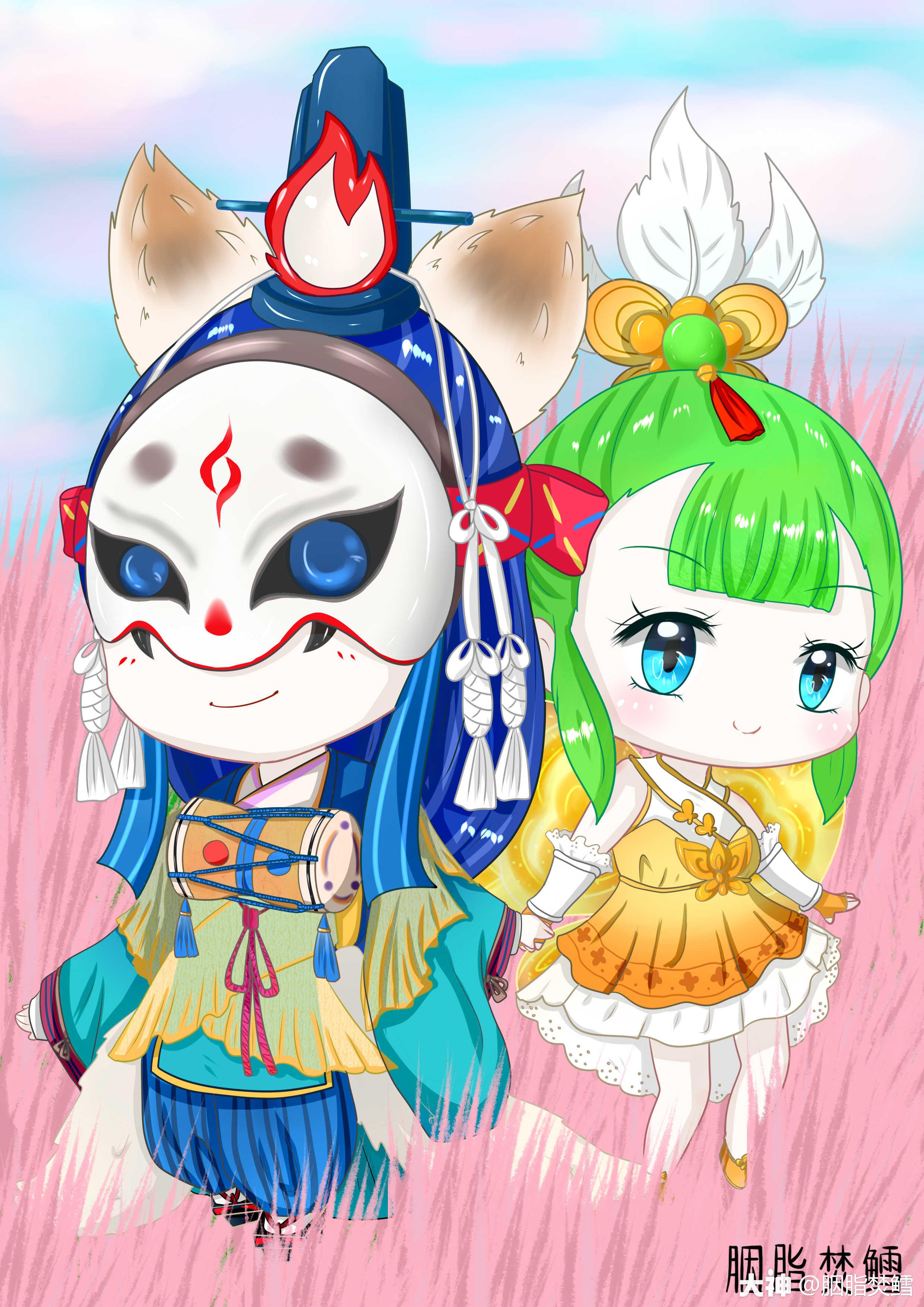 梦幻三维作品集-第十六期~q版小可爱!_来自网易大神梦幻西游三维版圈