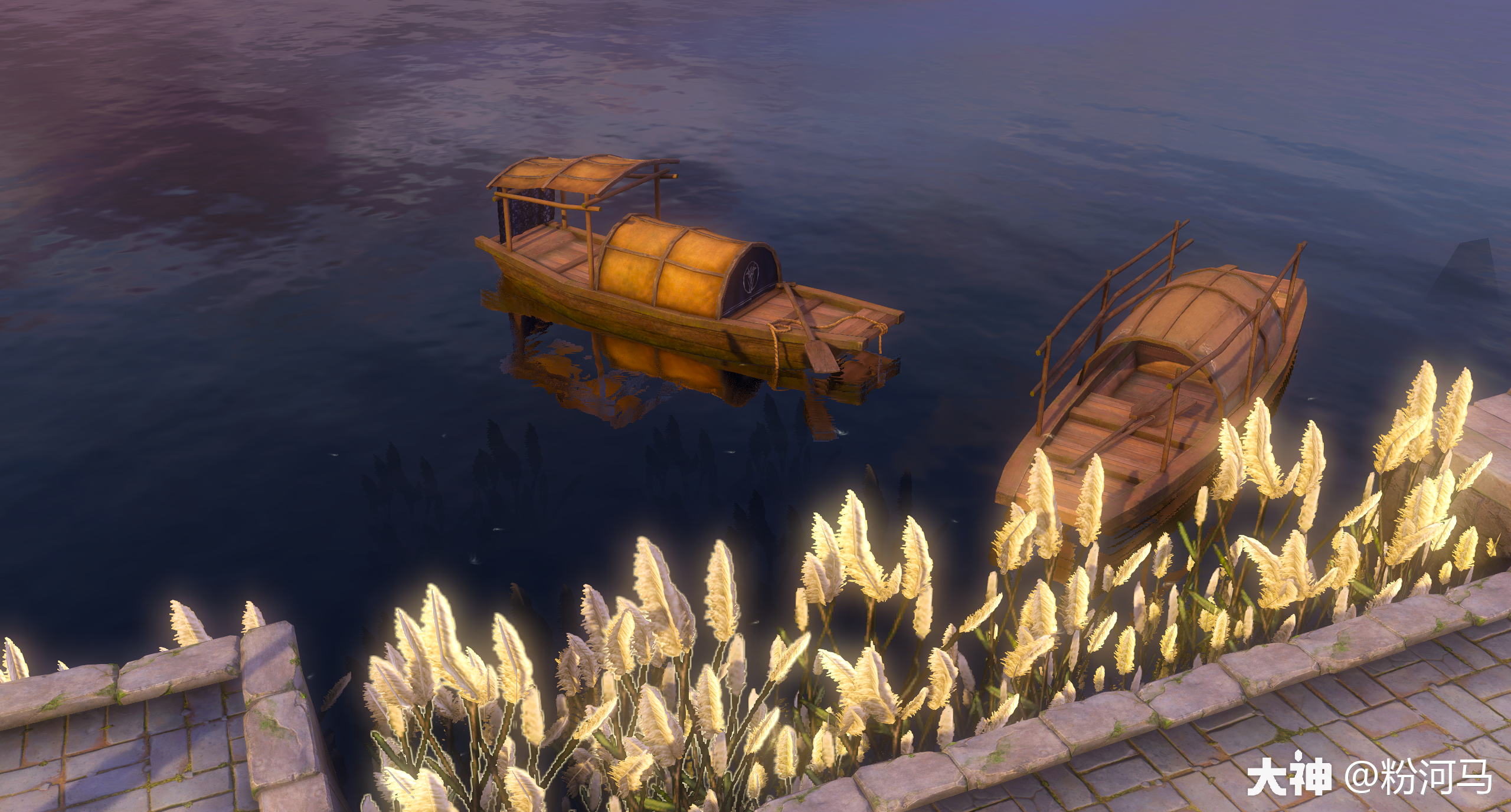 截图能不能恢复自动保存我要炸了 芦苇 放远一点大部分都在水里了当水草用了 来自网易大神新倩女幽魂圈子 粉河马