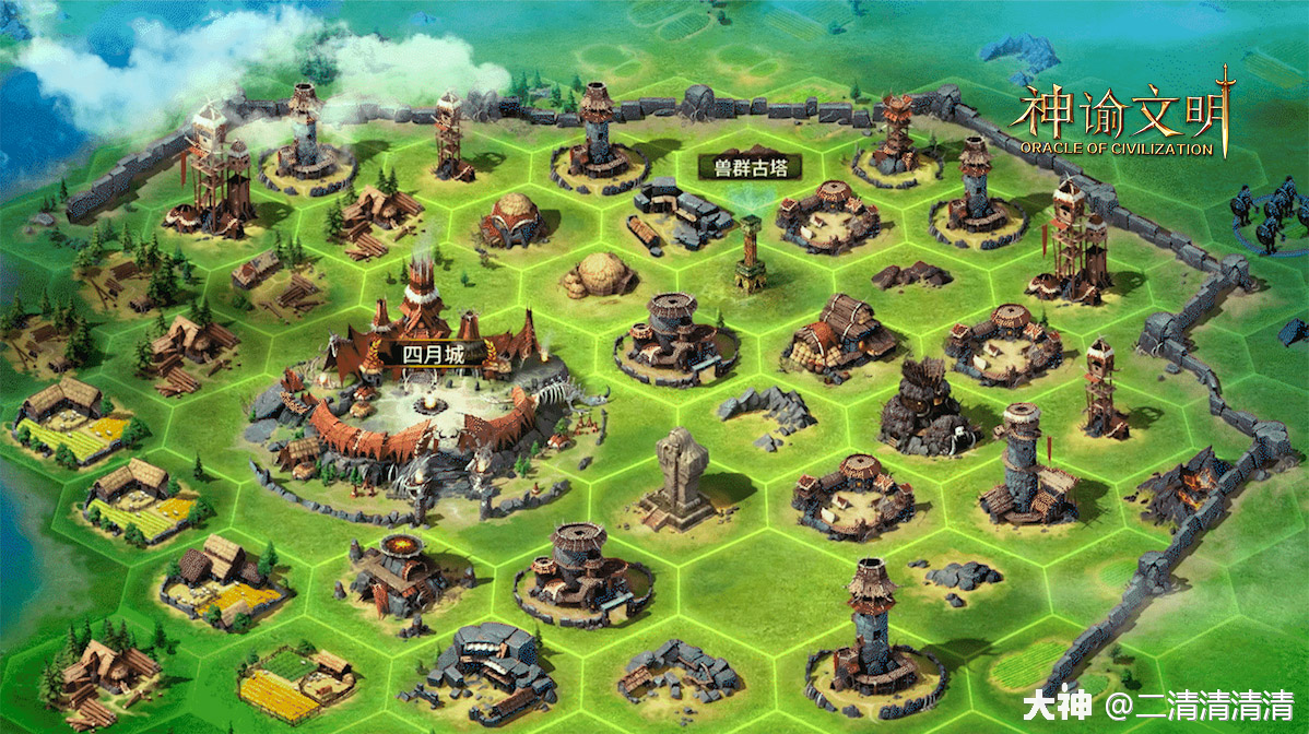 远古奇观初现网易神谕文明展现多文明魅力