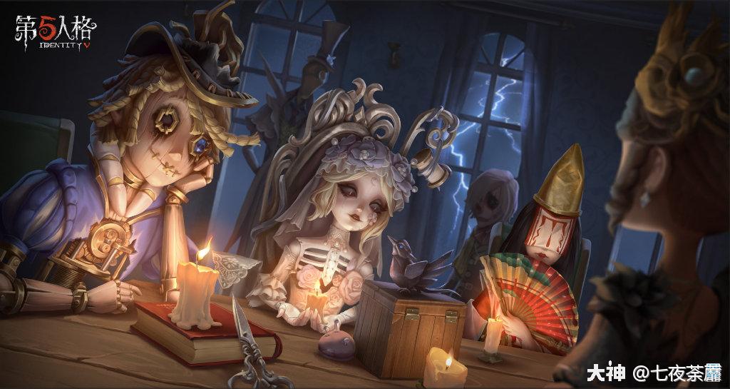 "惊喜箱游戏",其中,雕刻家-"夜魔"灵感来源于南欧民间传说"拼布娃娃"