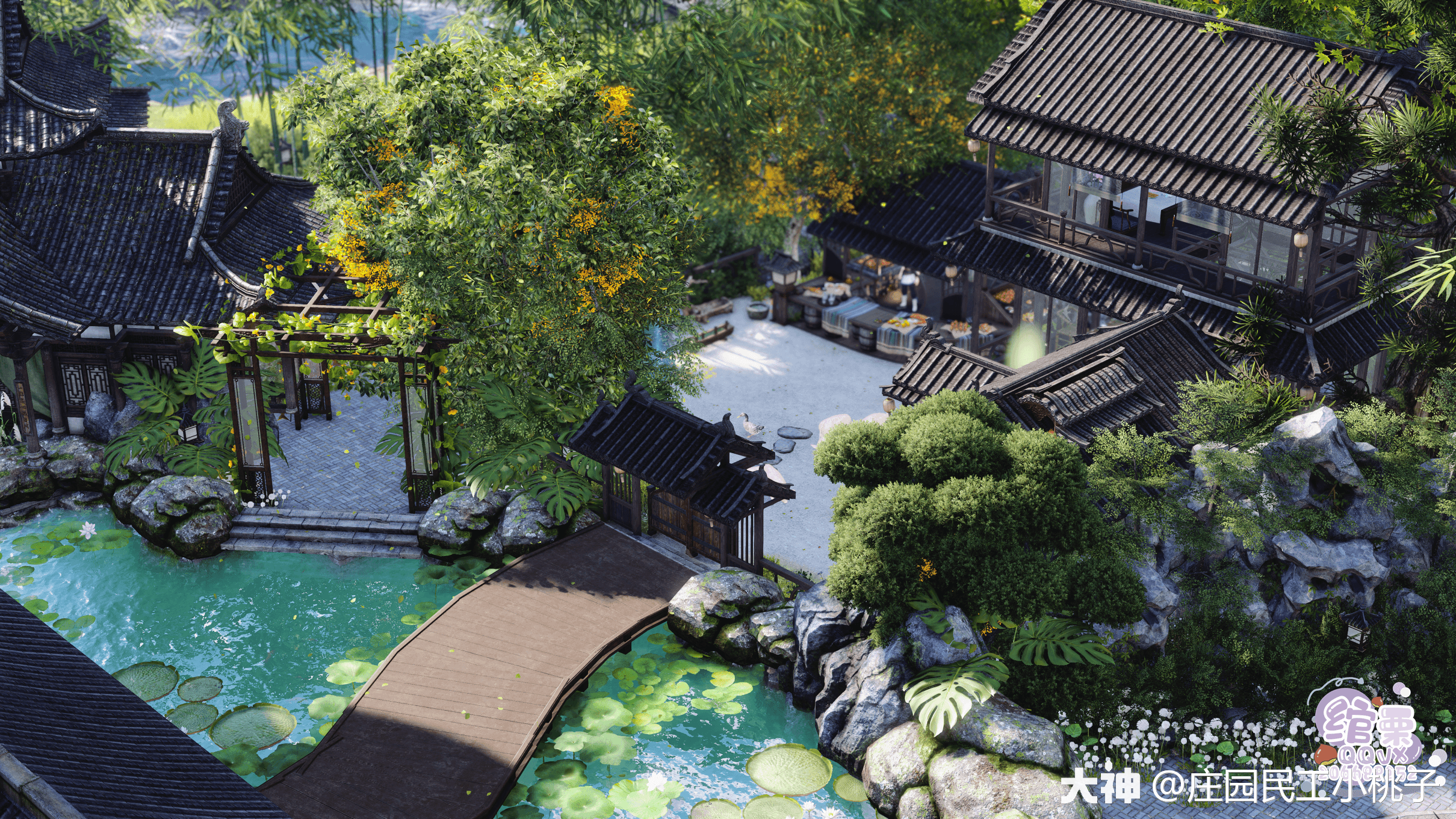 逆水寒##逆水寒庄园##庄园筑梦师