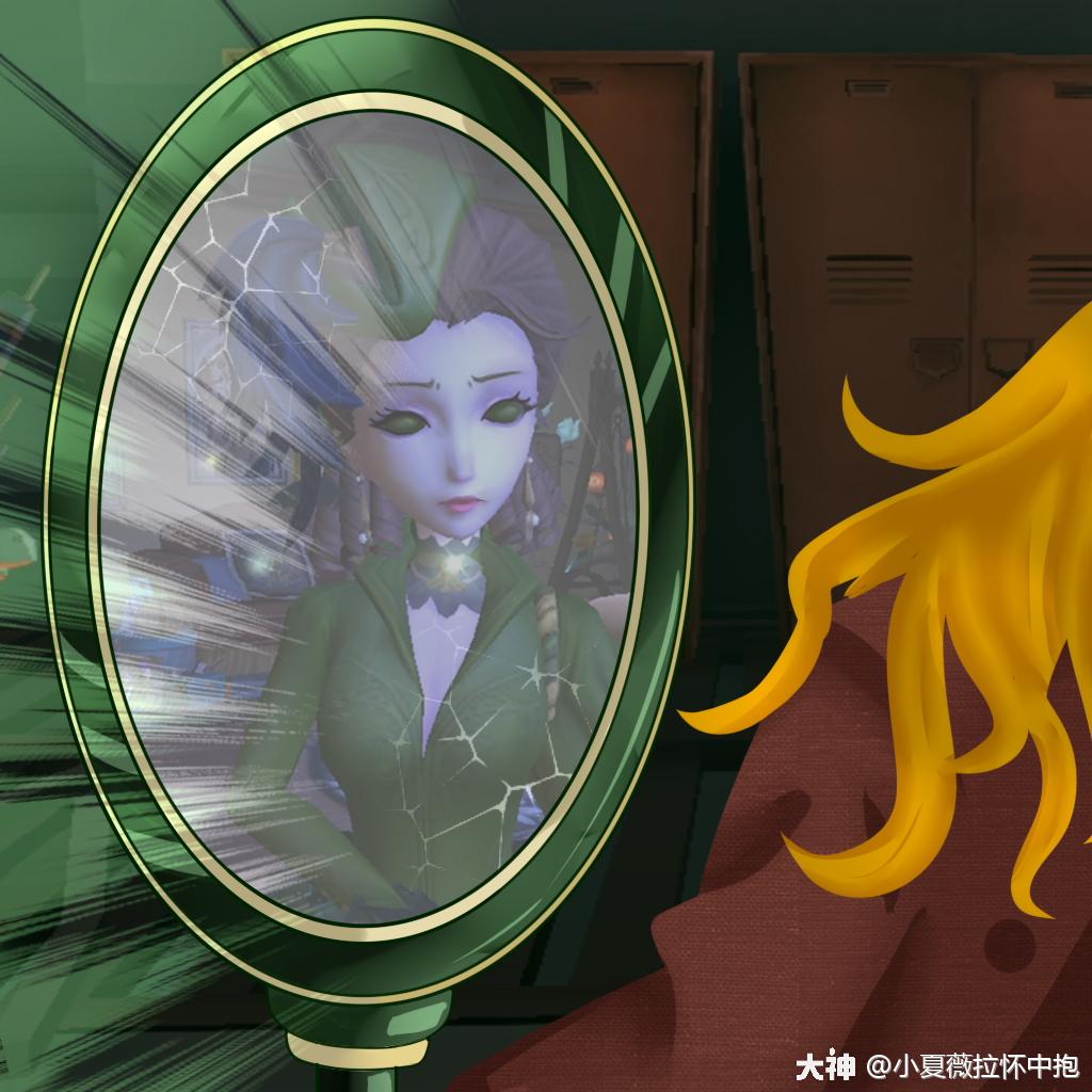 而那个本不属于这个世界的镜中夫人和躺在地下室落满灰尘的镜子,又有