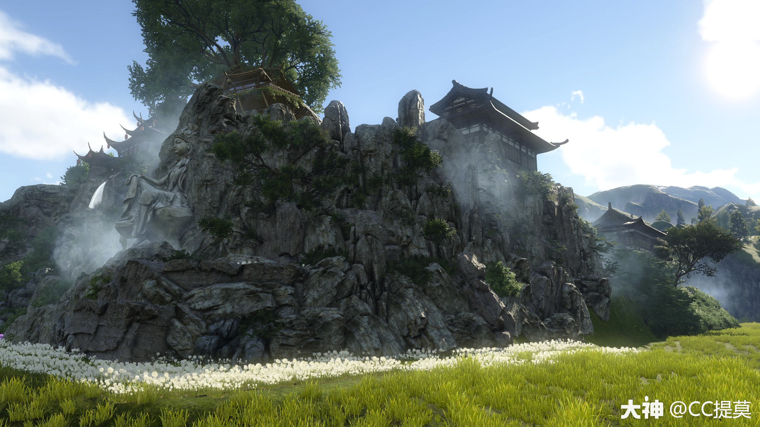 逆水寒# 逆水寒庄园# 客单预告:天外的墙劲鹿大哥的院子,还没做完.