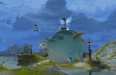 动图动图小兔爷2019年特座——一梦西游动图动图仪羽之灵(天尊真武,双