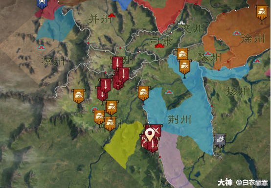 益州大乱斗,大反派初战码头工人_来自大神率土之滨圈子_白衣霏霏