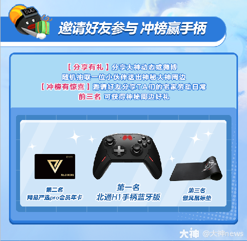 大神APP五一为劳模礼 分享花样劳动姿势赢惊喜奖励