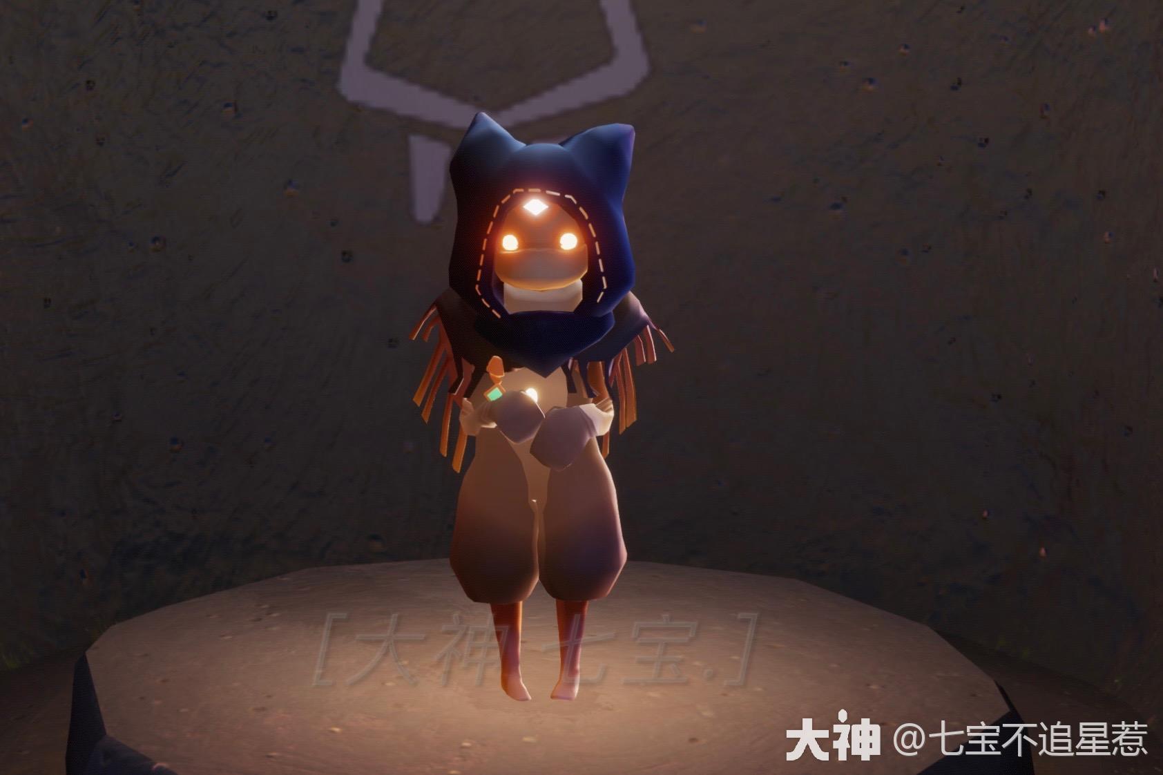 猫猫头发型搭配这款流苏斗篷可以减少头重脚轻的感觉,整体宛如一只