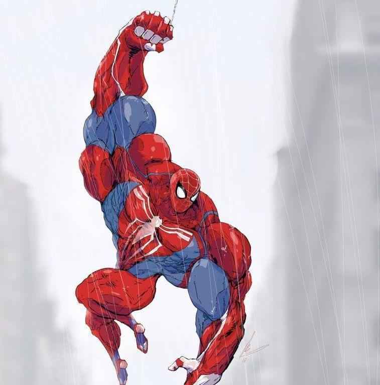 当动漫角色变成魔鬼筋肉人.