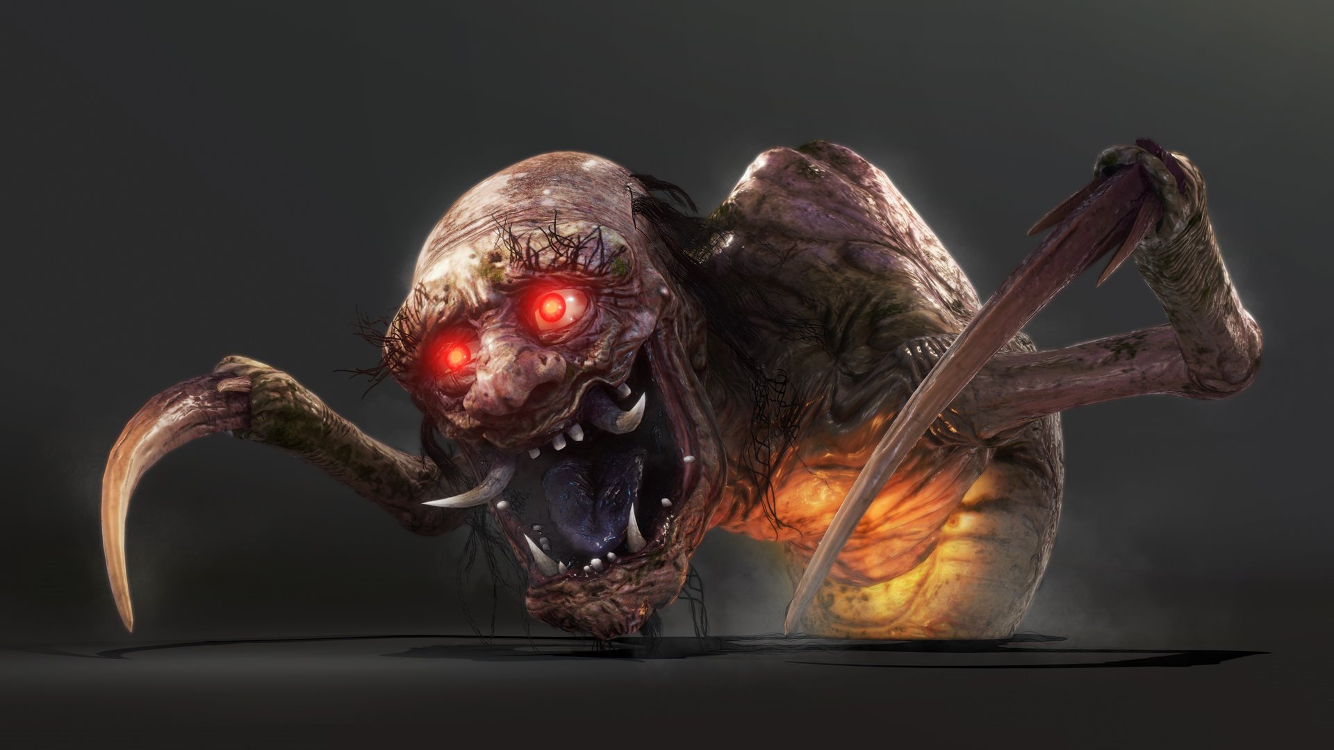 光荣特库摩公布了《仁王2》新妖怪"畏畾",这个妖怪有着巨大的躯体,前