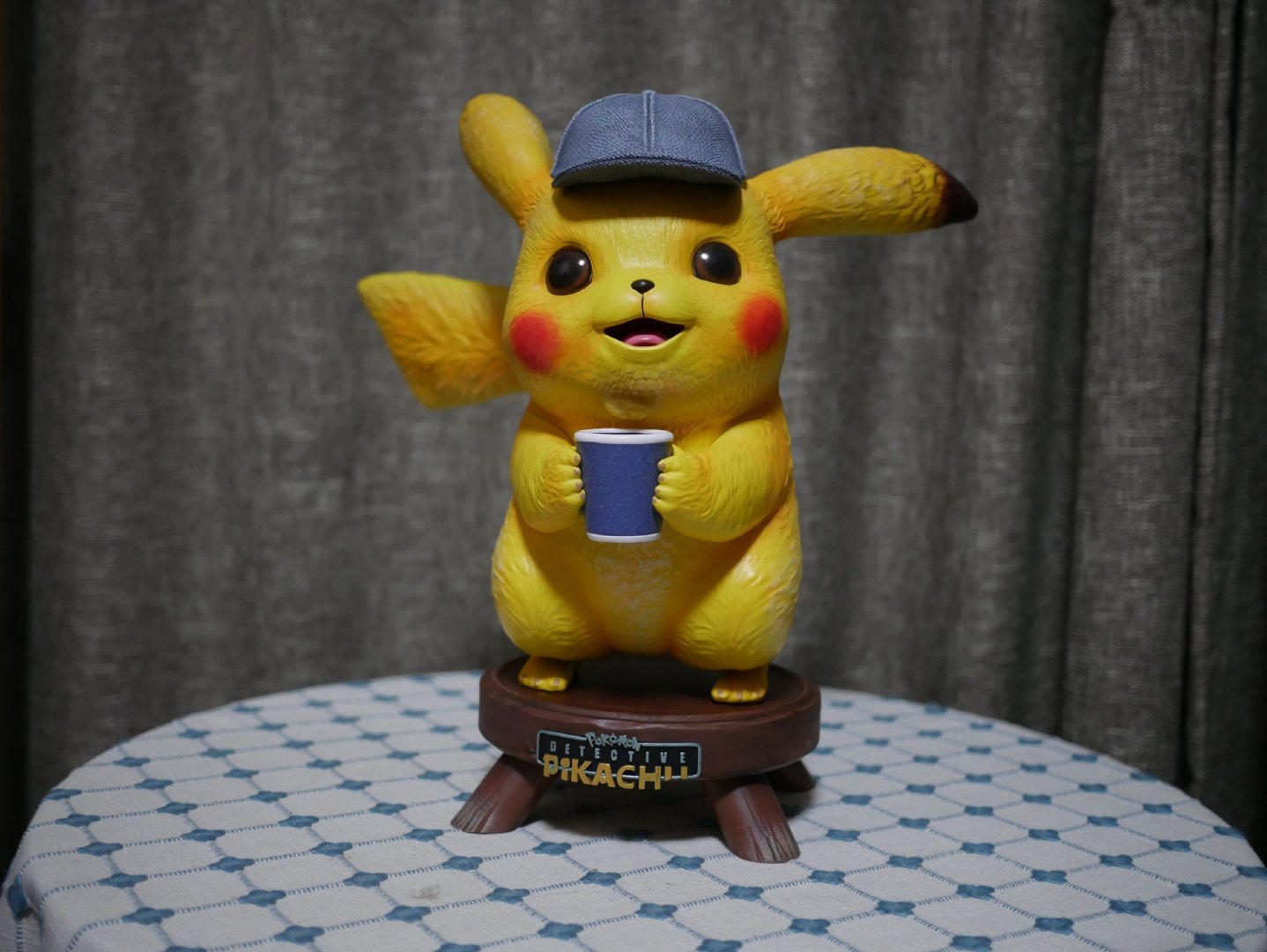 《大侦探皮卡丘》1:1皮卡丘雕像 皮神喝. 来自游民星空 - 大神