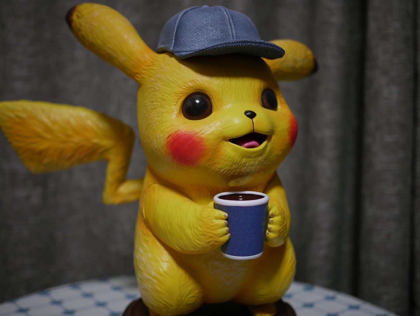 《大侦探皮卡丘》1:1皮卡丘雕像 皮神喝. 来自游民星空 - 大神