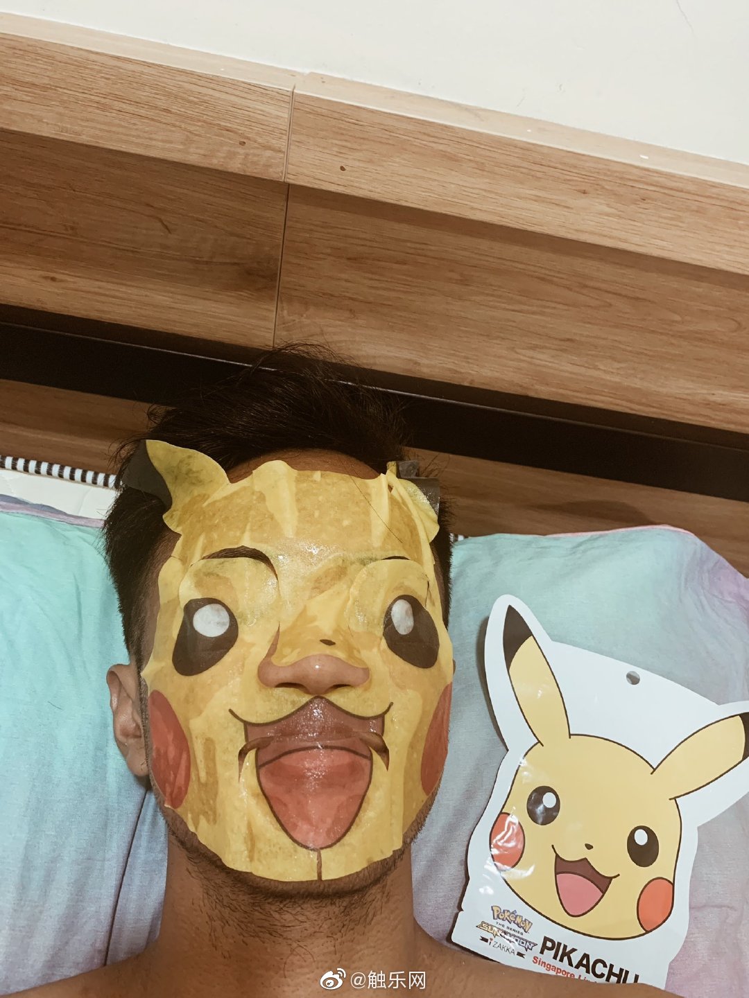 有些周边联动确实很美好 有些就不那么美好 比如 宝可梦 面膜 来自网易大神圈子 触乐