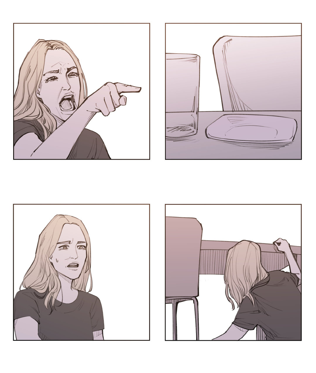 女人指猫 (via unfins)