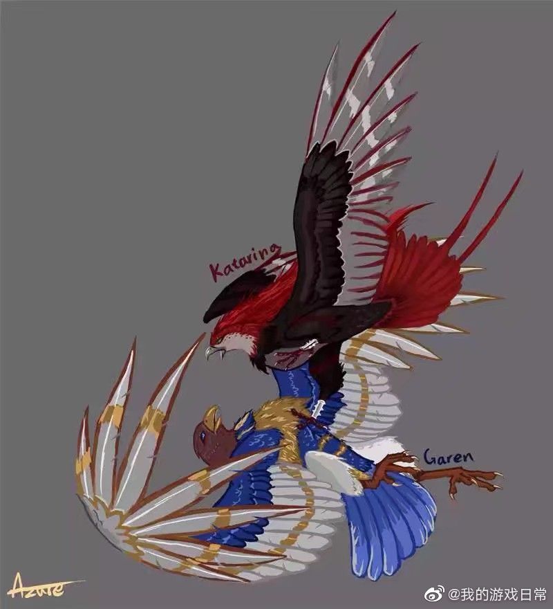 如果英雄联盟鸟兽化,哪对组合最帅