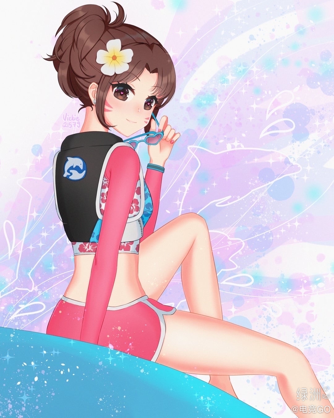 dva夏日图 阿go家乡也有美美的鸡蛋花～ by teenagerobot