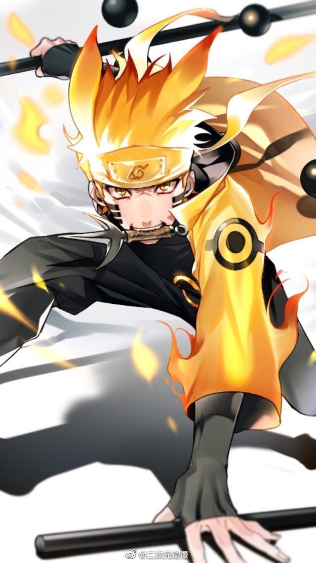 火影忍者高清壁纸,看着鸣人从少年到青年再成为父亲,一路的艰辛影迷们