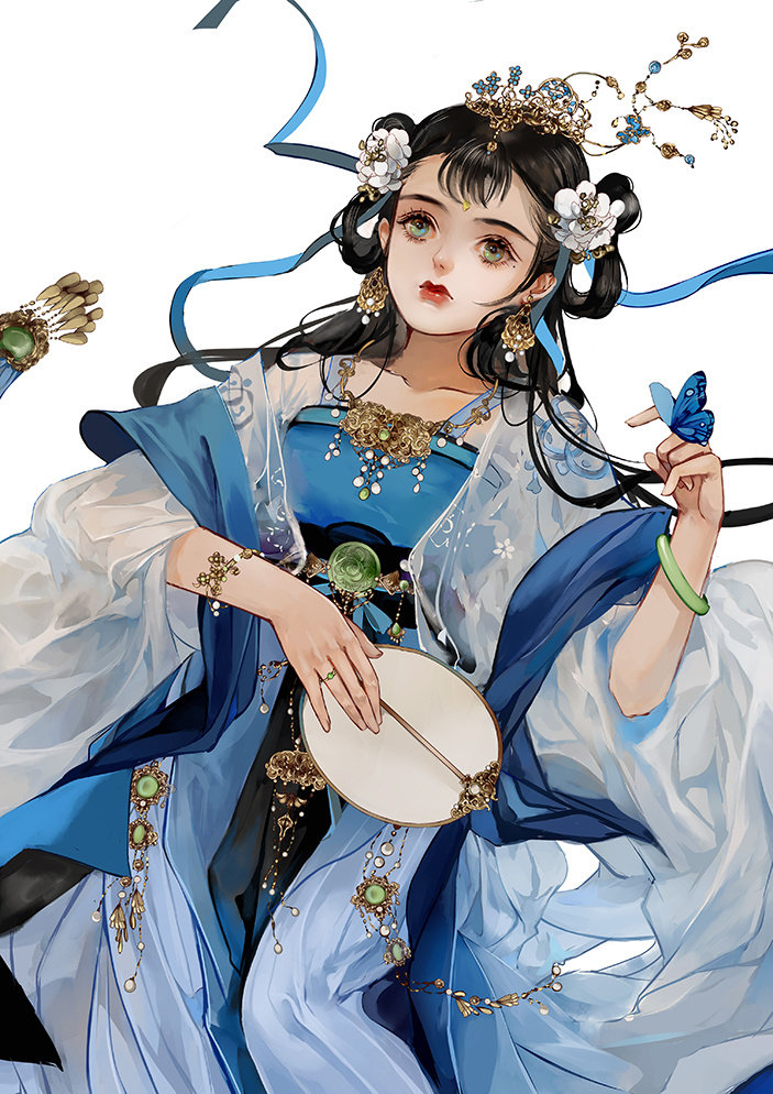 神仙插画师笔下的仙女 作者