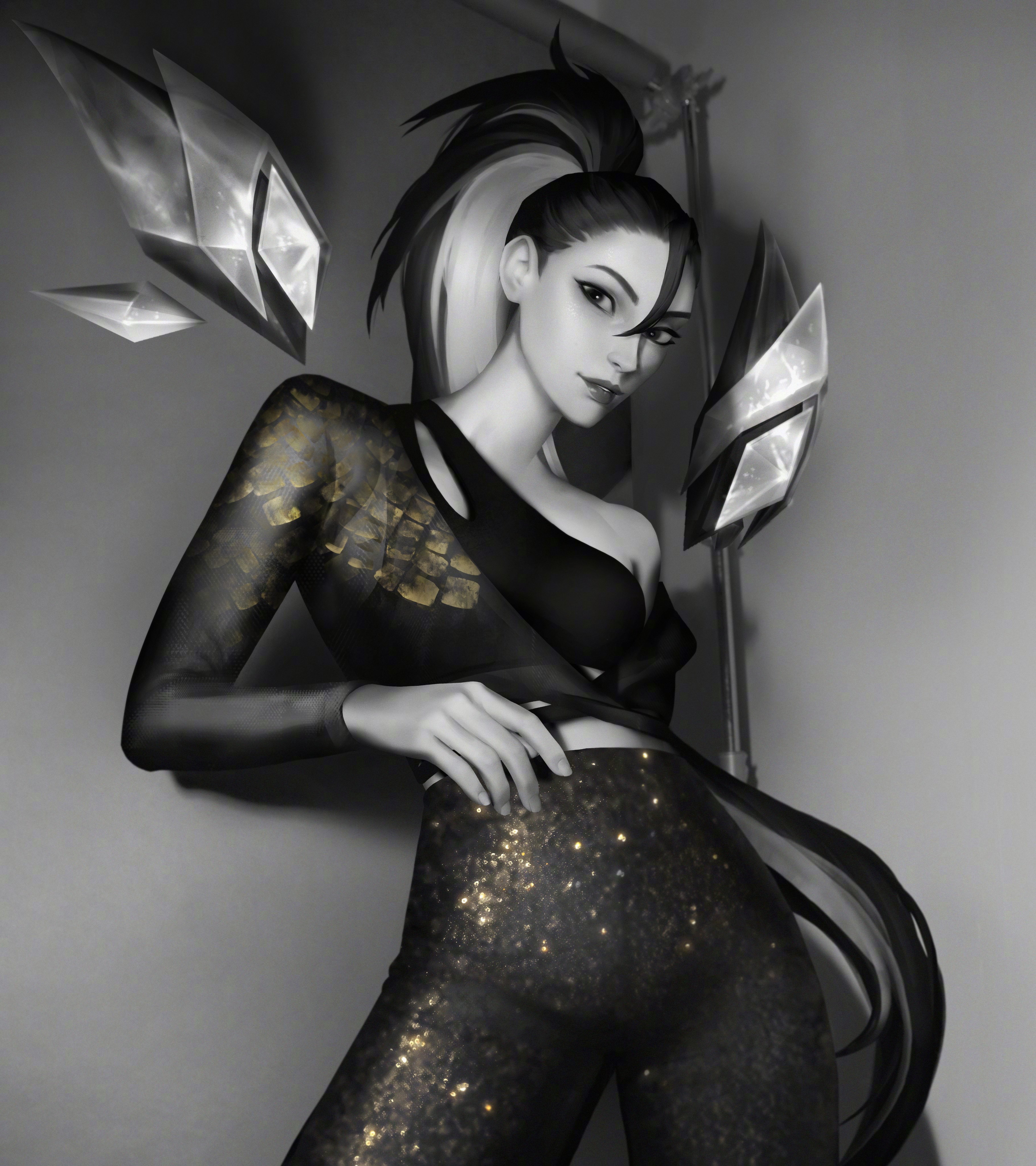 新版kda卡莎造型