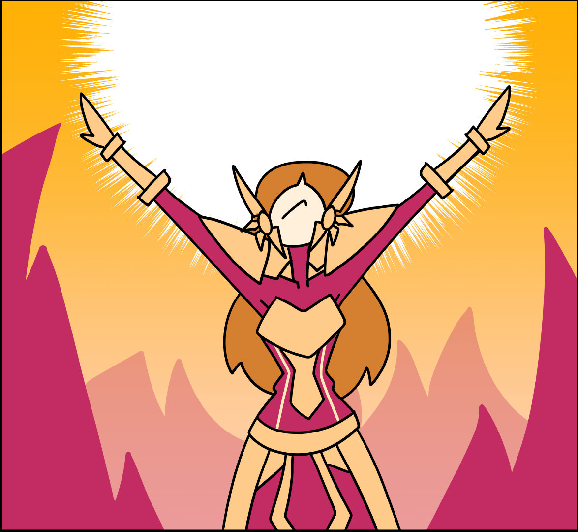 蕾欧娜:long may the sunshine!(赞美太阳)