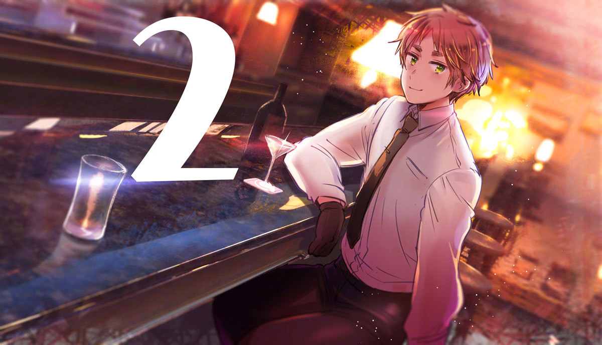 「黑塔利亚」作者· 日丸屋秀和 更新了倒计时插图 "距离再次相见的