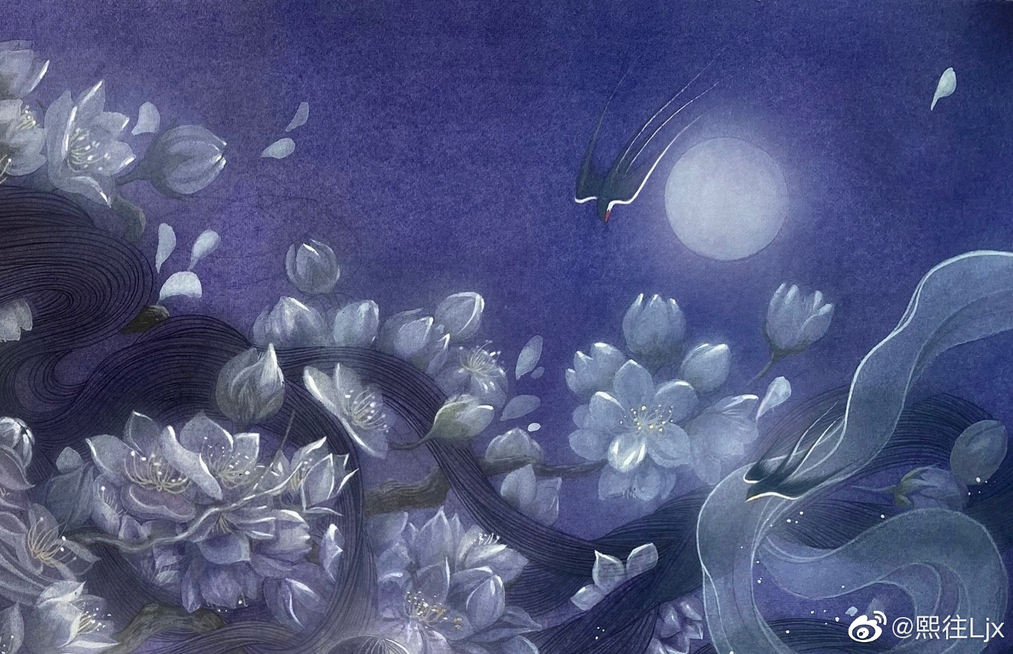 忽如一夜春风来,千树万树梨花开. 熙往ljx