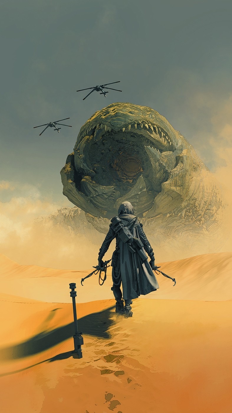 【壁纸】加拿大插画师pascal blanche的科幻作品