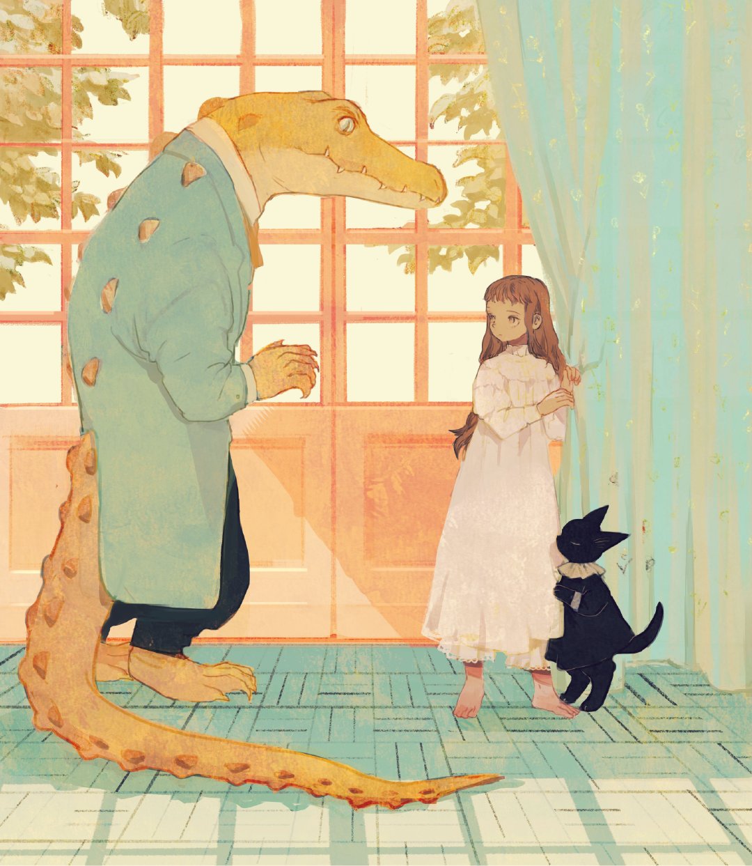 温暖的鳄鱼大叔~ 插画师 tono  2