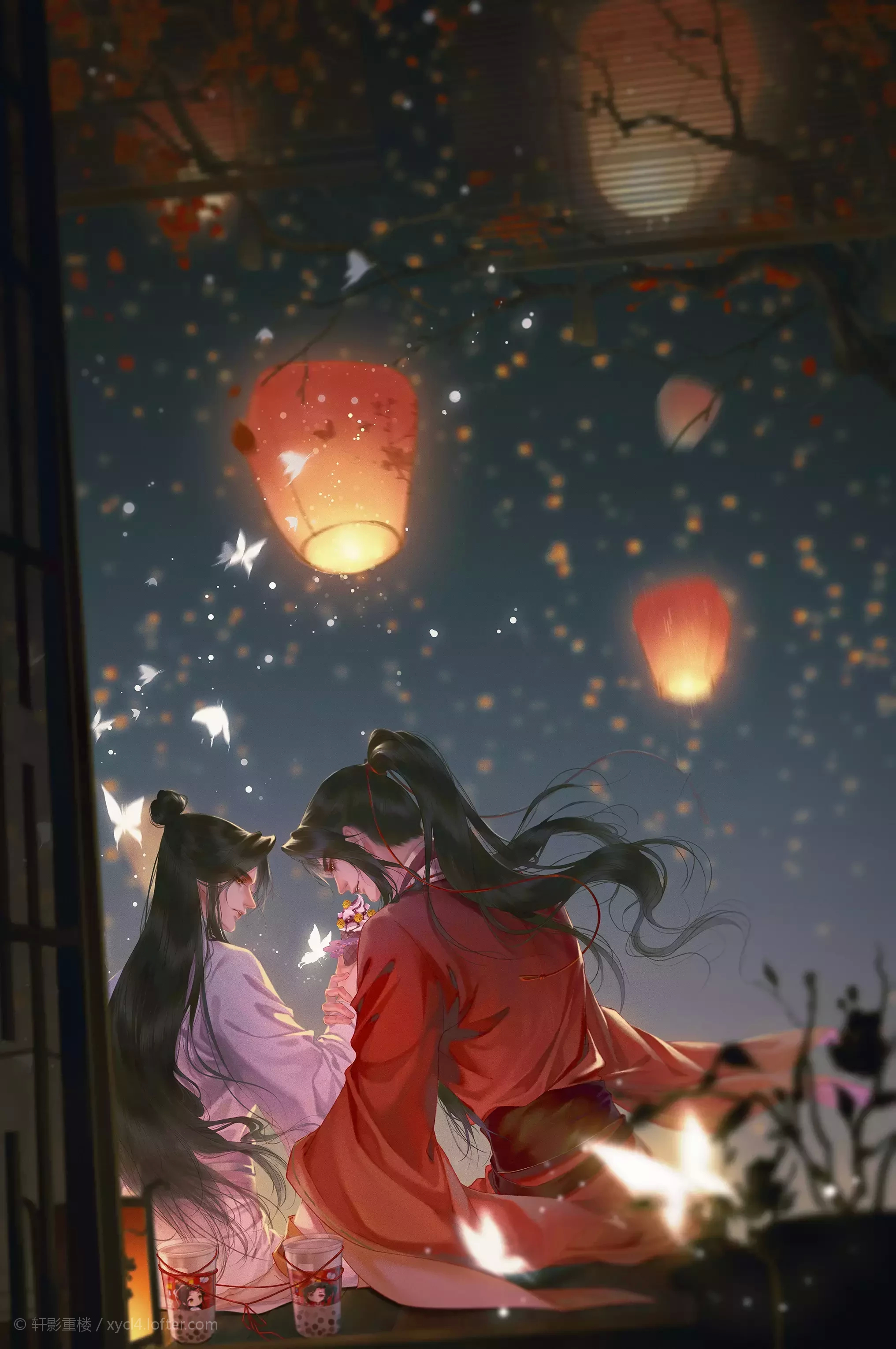 天官赐福 花怜 画师 轩影重楼