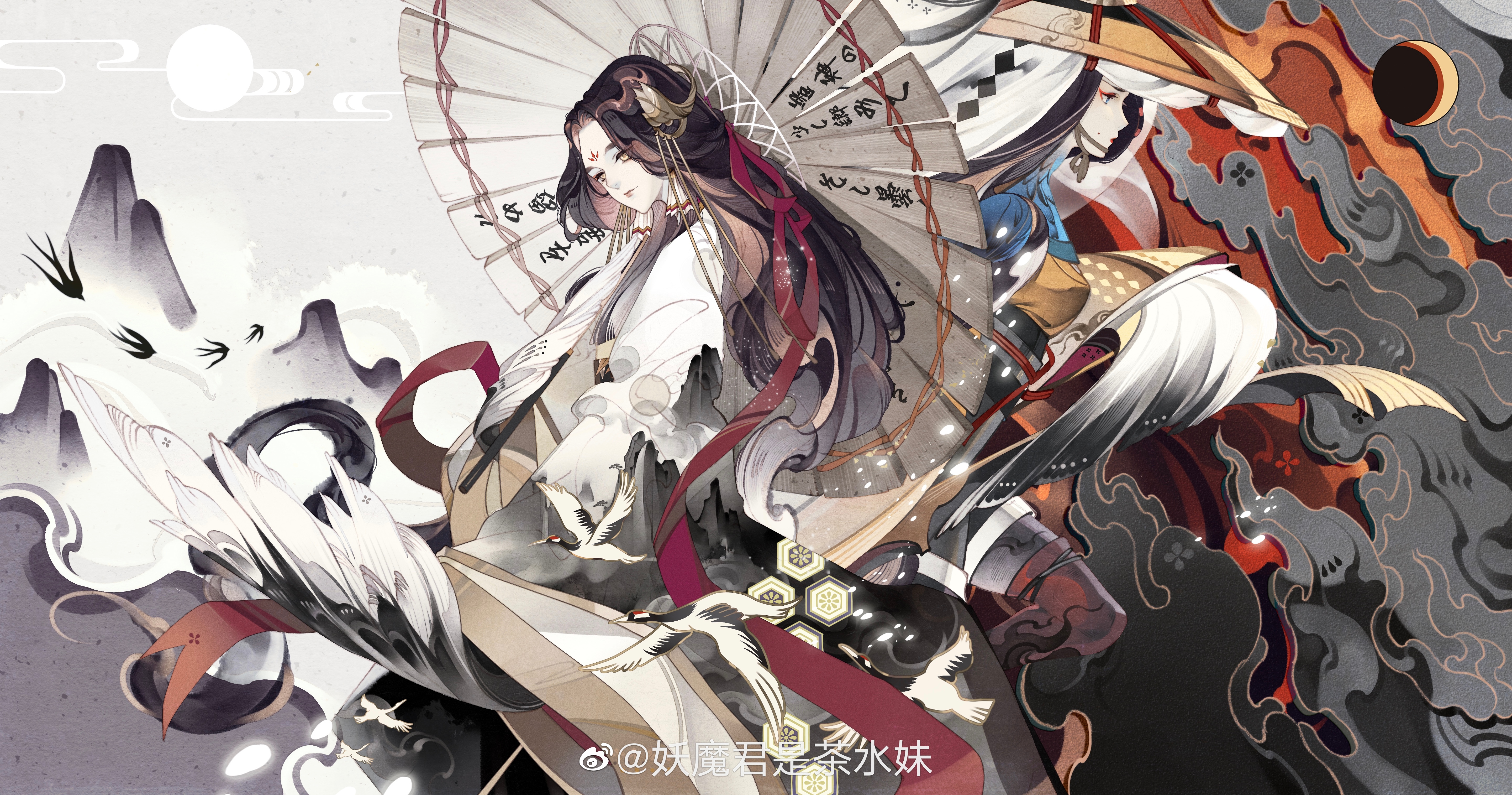 画师 妖魔君是茶水妹 来自网易大神圈子 古风美图馆