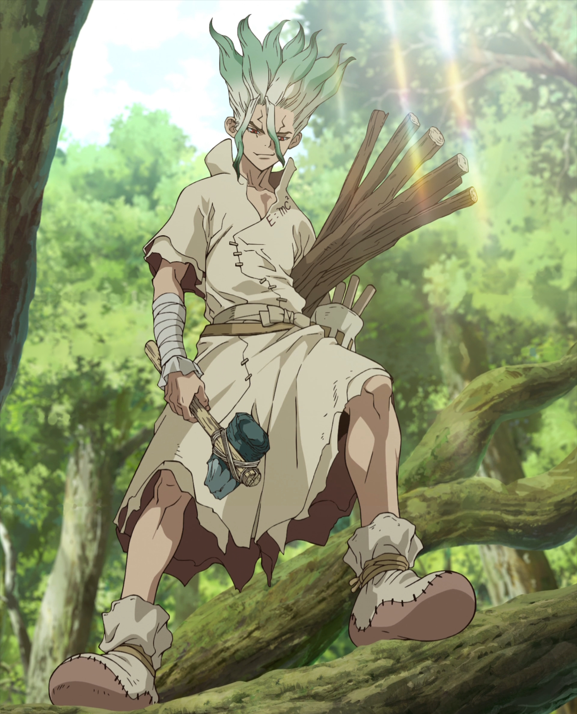 1月4日是「dr. stone」石神千空的生日  9