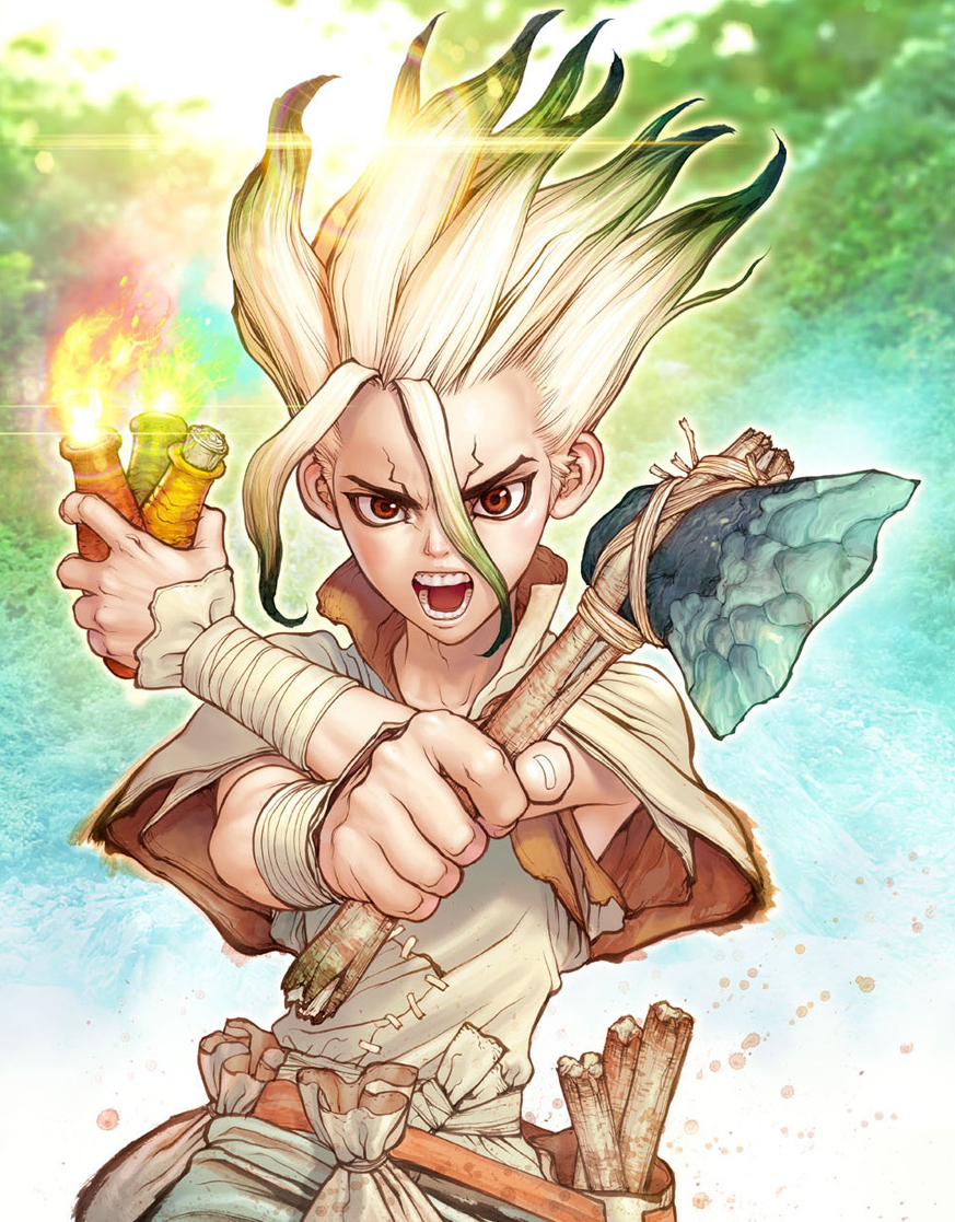 1月4日是「dr. stone」石神千空的生日 9