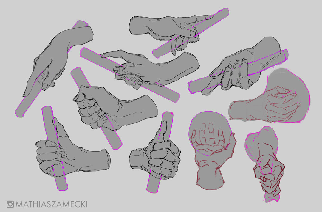 人体绘画参考素材 mathias zamcki  6