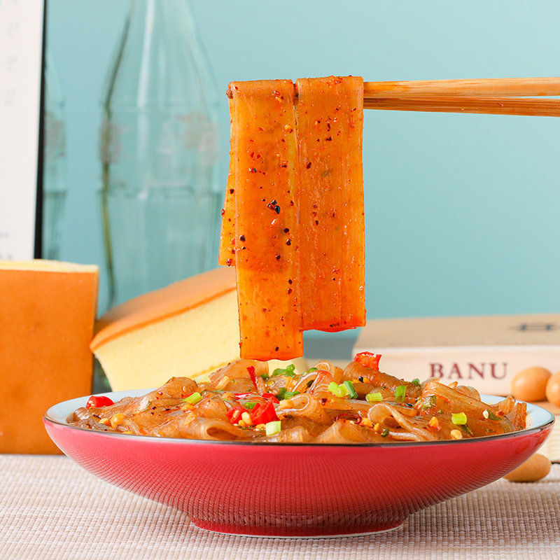 黄龙 红油粉皮 湿粉宽粉.