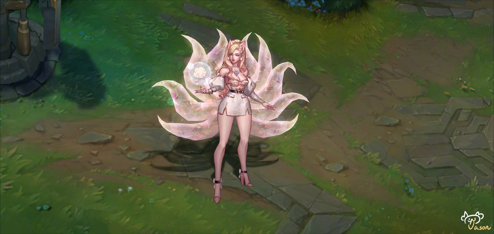 台湾网游制作的kda阿狸至臻皮肤 不考虑考虑明天去拳头上班?