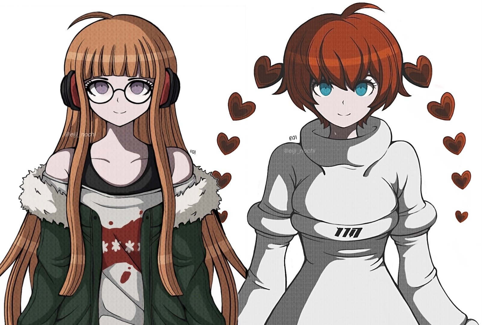 关注 画师 eiji_nochi 笔下《弹丸论破》画风的《女神异闻录5》(va