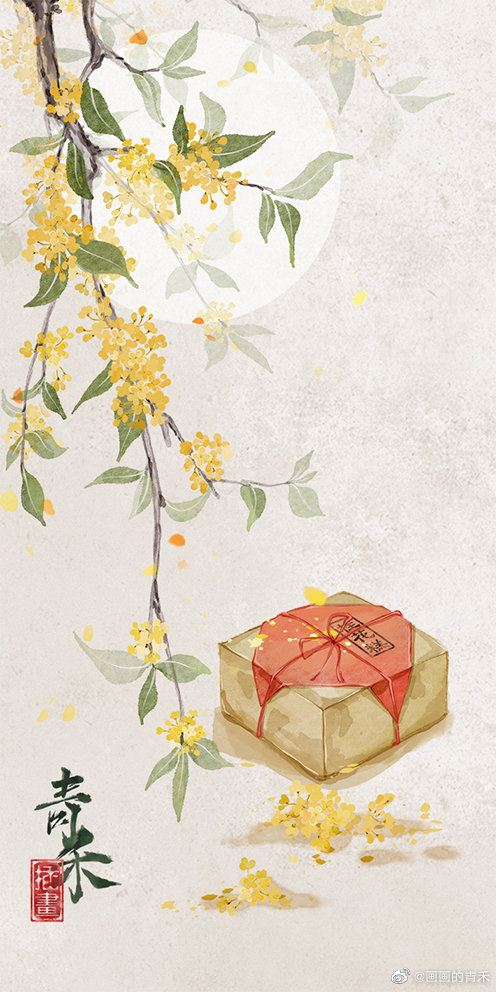 桂花 画画的青禾_来自网易大神圈子_古风美图馆